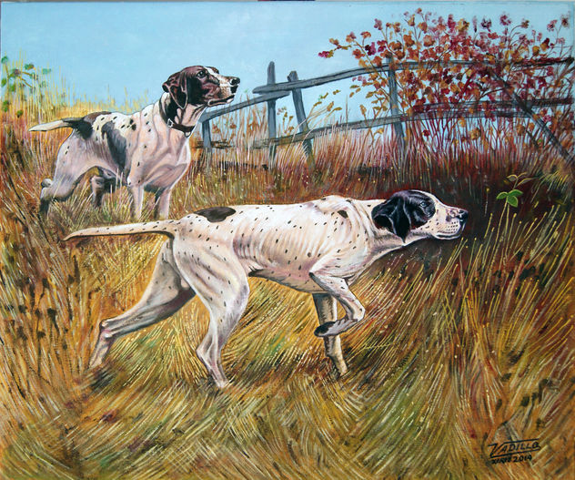 PERROS DE CAZA