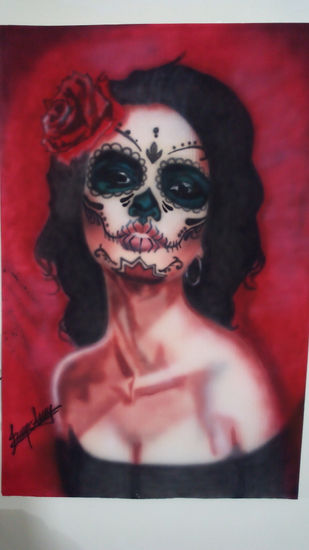 catrina Acrylic Canvas Portrait