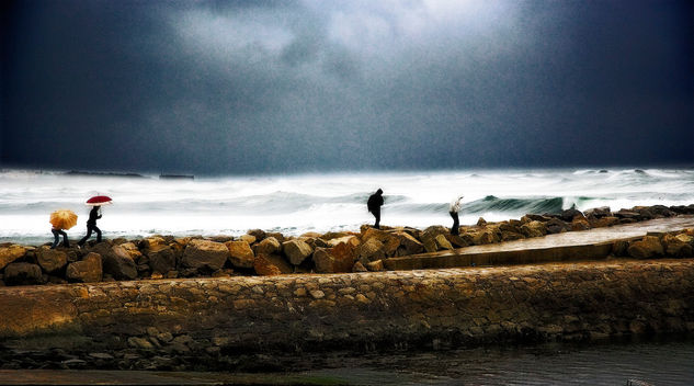 Excursión en la tormenta 1 Travel Color (Digital)