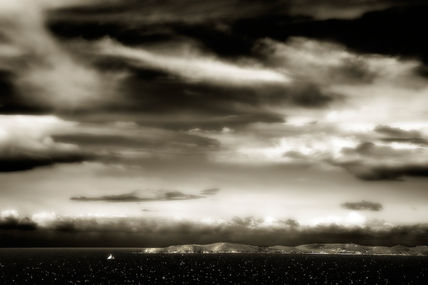 Mar y nubes