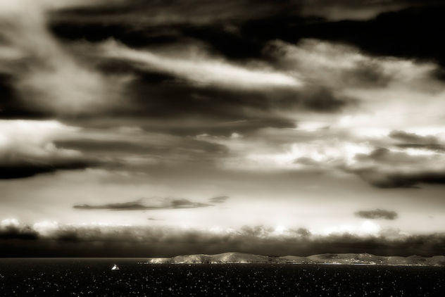 Mar y nubes