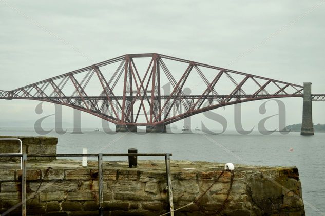 Forth Bridge Viajes Color (Digital)