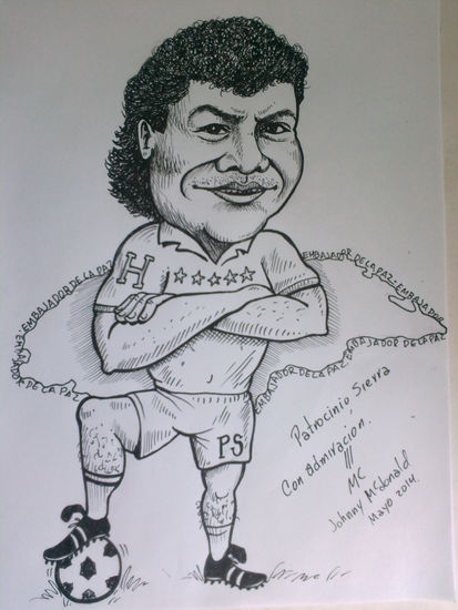 PATROCINIO SIERRA, CARICATURA Ink