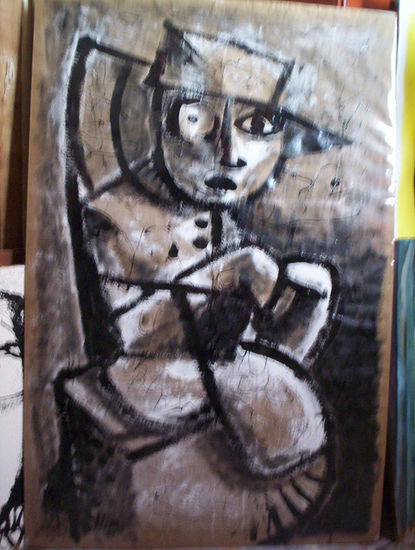 niño tranformer Acrylic Paper Portrait