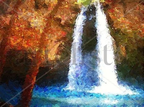 Cascada de agua