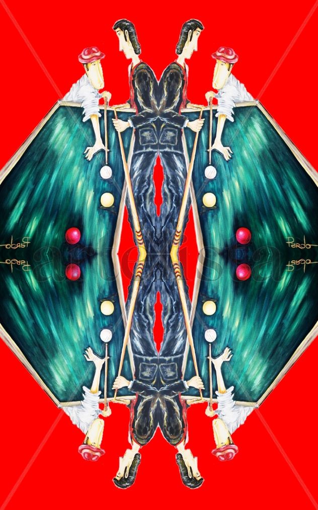 EN EL BILLAR 9