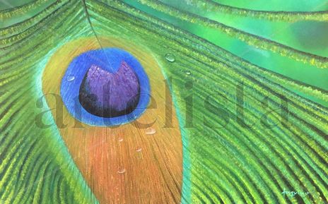 Pavo real art 3