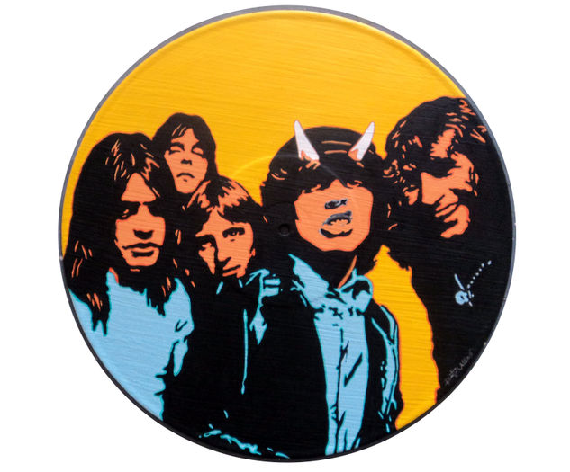 AC/DC Acrylic Others Portrait