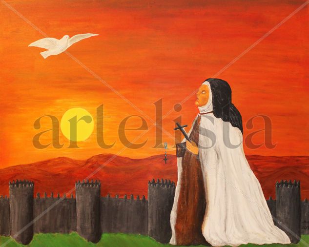 Santa Teresa de Jesus Acrylic Canvas Others