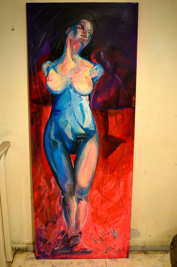 Deseos Acrylic Canvas Nude Paintings