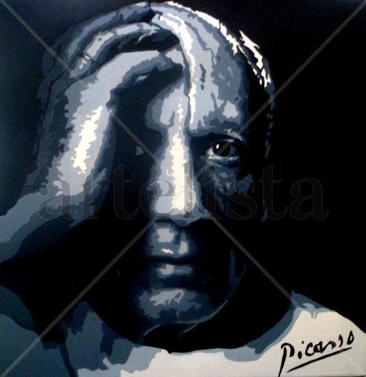 Picasso Acrylic Canvas Portrait