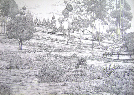Paisaje Cerca a Pujilí