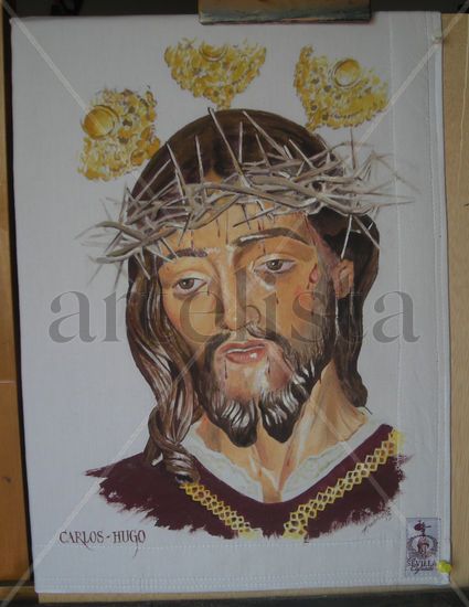 Cristo Acrylic Canvas Portrait