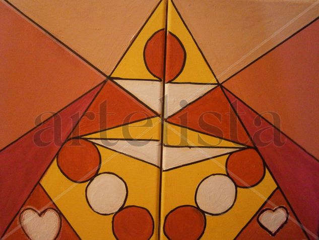 EJERCICIO GEOMETRICO I Acrylic Canvas Others