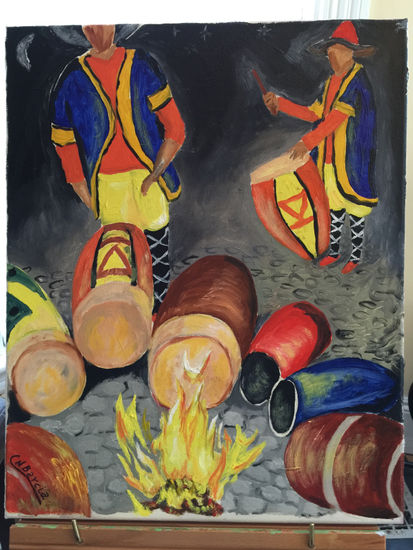 CANDOMBE Oil Canvas Others