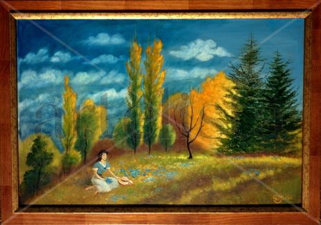 Woman in the park