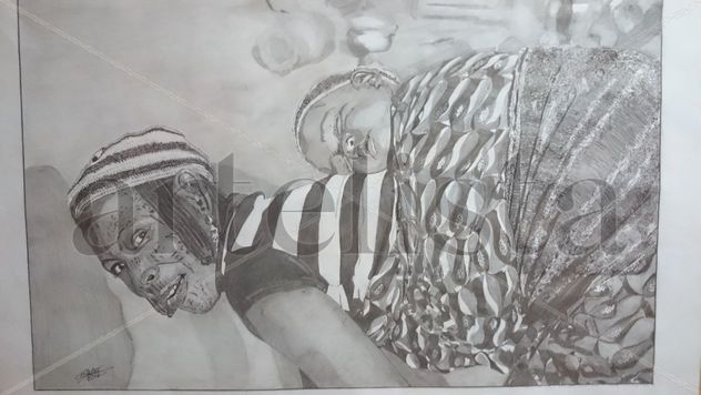 mujer con niño