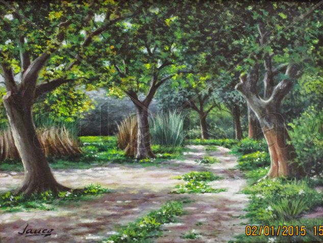 SENDERO Oil Canvas Landscaping