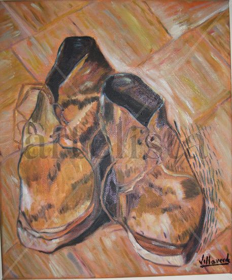 Zapatos Van Gogh Oil Canvas Others