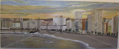 Playa Orzán Coruña