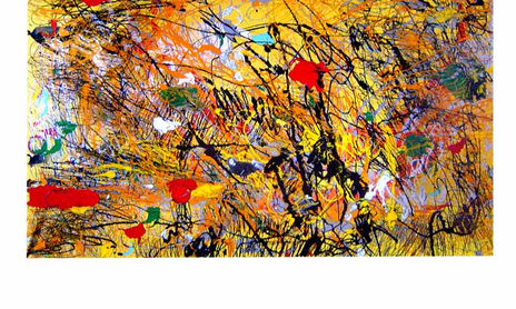 action painting