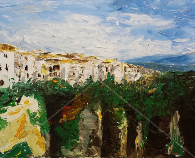 Ronda Oil Canvas Landscaping