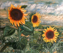 Girasoles playeros