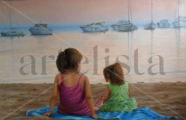 Atardecer en la cala