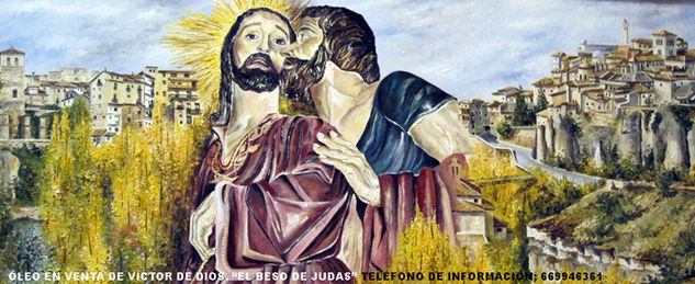 EL BESO DE JUDAS Óleo Lienzo Paisaje