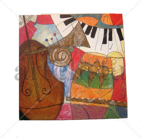 INSTRUMENTOS MUSICALES Acrylic Canvas Others