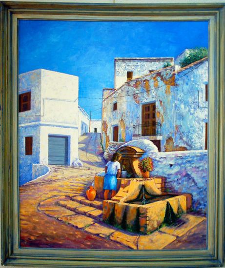 FUENTE TORO Oil Canvas Landscaping