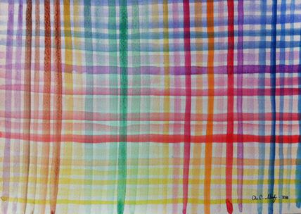 Pinceladas arcoiris