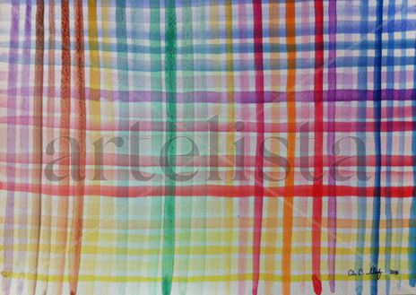 Pinceladas arcoiris
