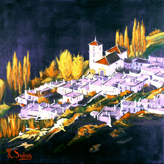 ALPUJARRAS.- CAPILEIRA Oil Canvas Landscaping