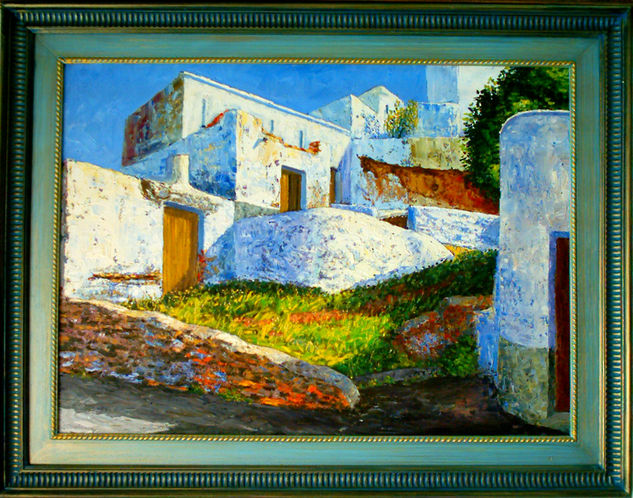 EL BARRANQUILLO Oil Canvas Landscaping