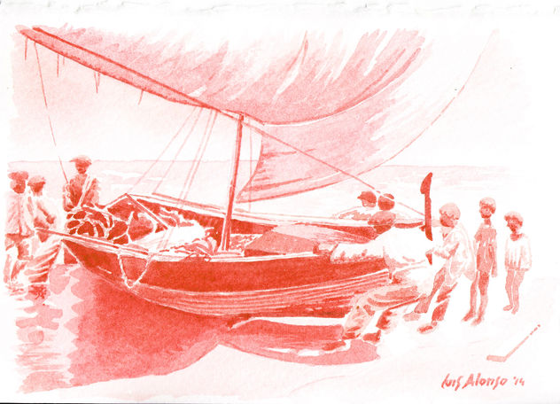 Pescadores, Valencia, 30's