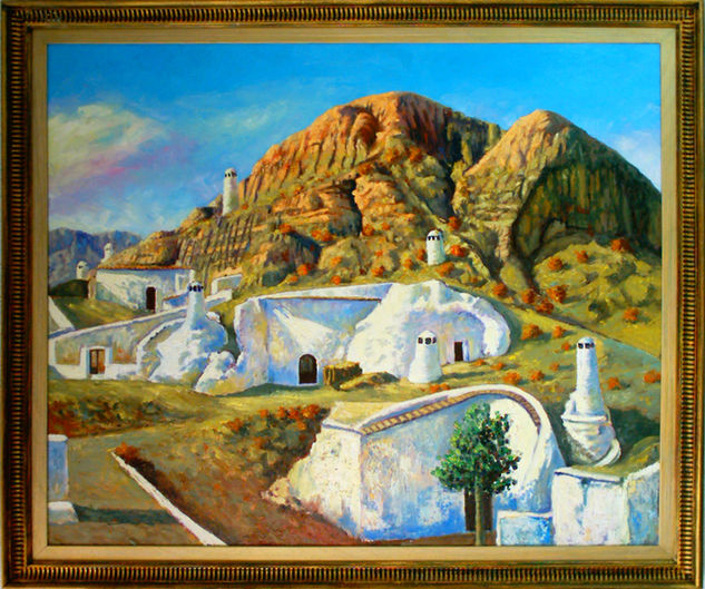 GUADIX Oil Canvas Landscaping