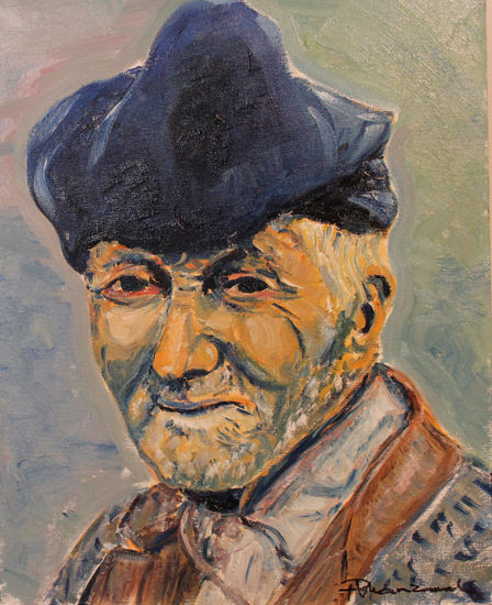 fadrí Oil Textile Portrait