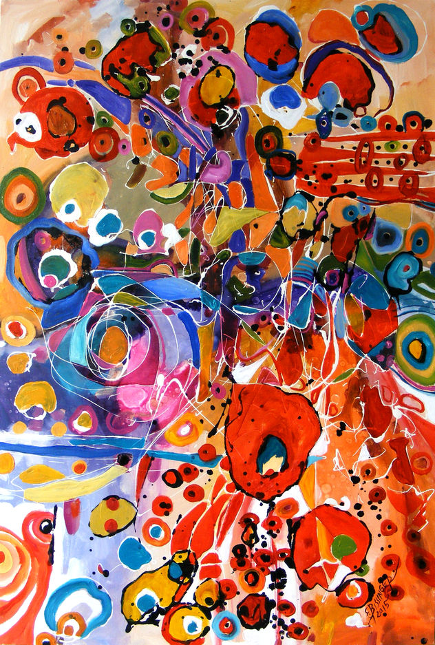 jocul primaverii,ABSTRACT, art, original
