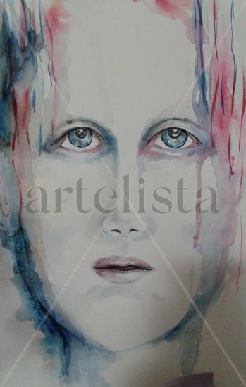 Retrato Watercolour Card Portrait