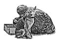 El mendigo y su fiel perro