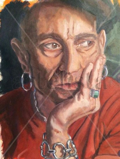 Fito Oil Textile Portrait