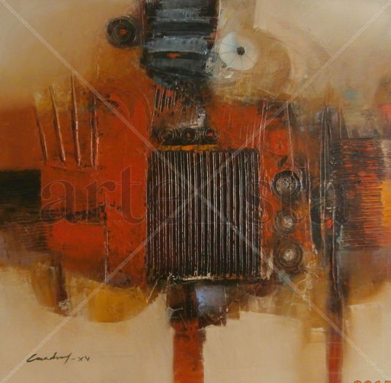 MACHINE 5 Oil Canvas Others