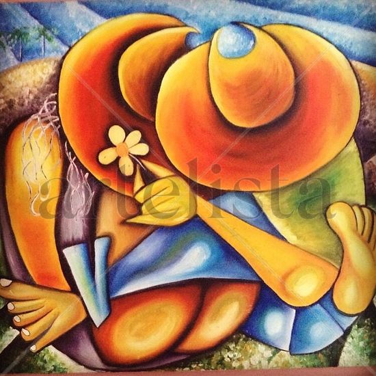 Amor y México Oil Canvas Others