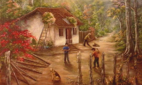 Ocasos de mi tierra.