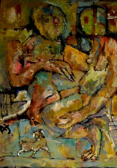 TRNASMUTACIÓN DE UNA MÍSTICA Oil Canvas Nude Paintings