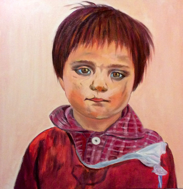 2- nena refugiada afganesa