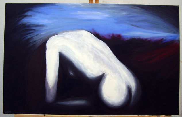 Mañana Oil Canvas Figure Painting