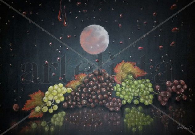 Vino Pastel Paper Still Life Paintings