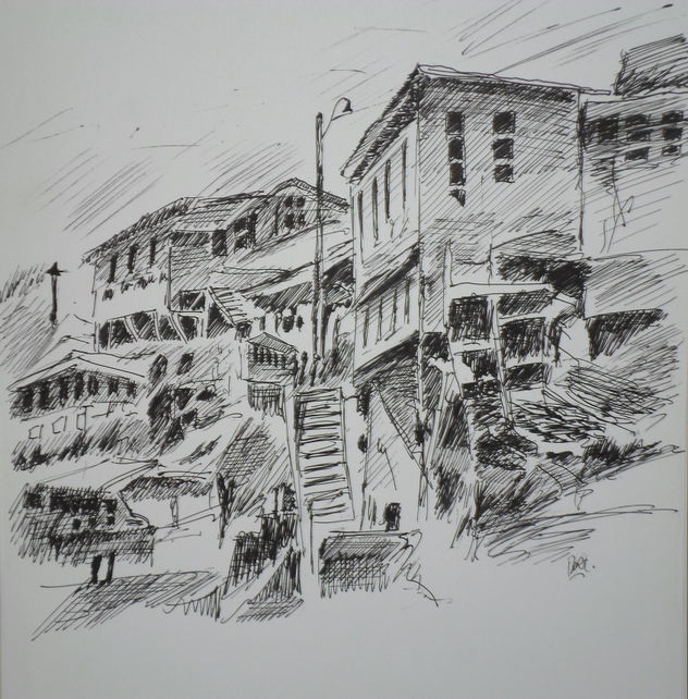 camino cintura valparaiso antiguo, año 2015, constitucion, chile.